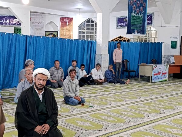 مراسم بزرگداشت شهدای دولت در مسجد جامع آشخانه