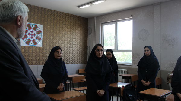 بازدید از کارگاه های کارآموزی- کارورزی در هنرستان بصیرت