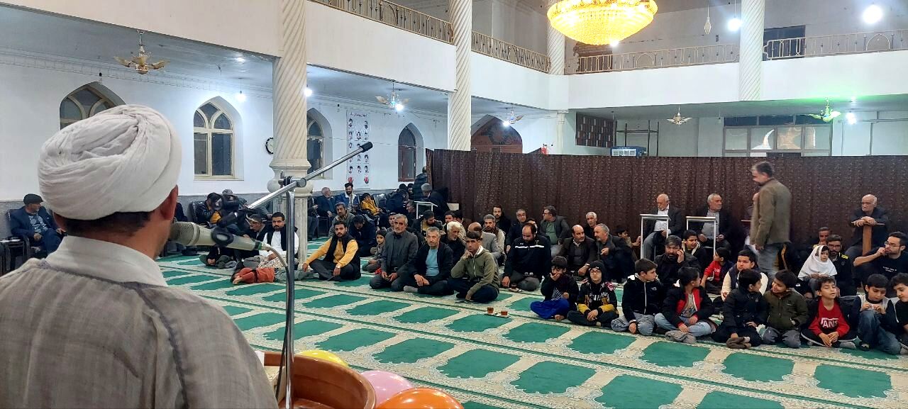 جشن ولادت امام علی (ع)در مسجد جامع روستای ارغا