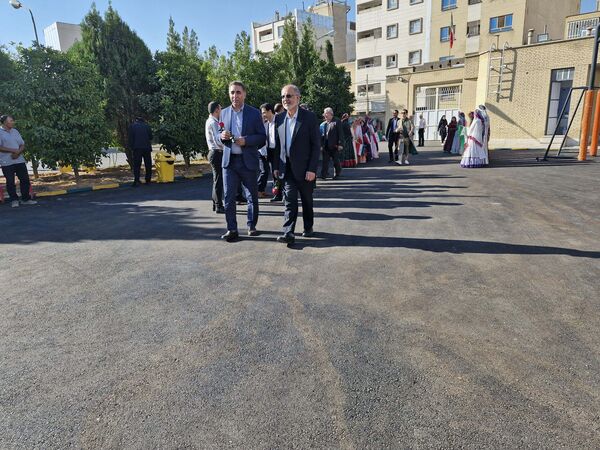  نواخته شدن زنگ مهر و برگزاری جشن بازگشایی مدارس عشایری استان فارس