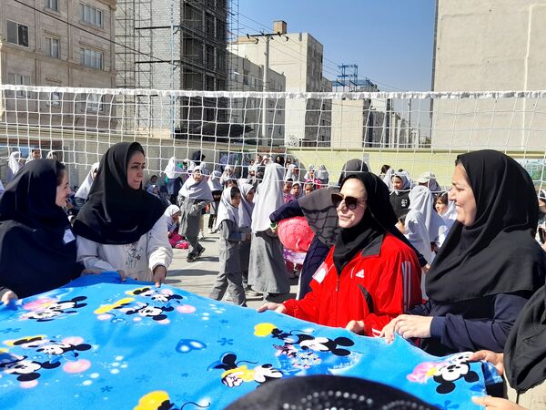 مسابقات خانوادگی در مدرسه پورشهریاری