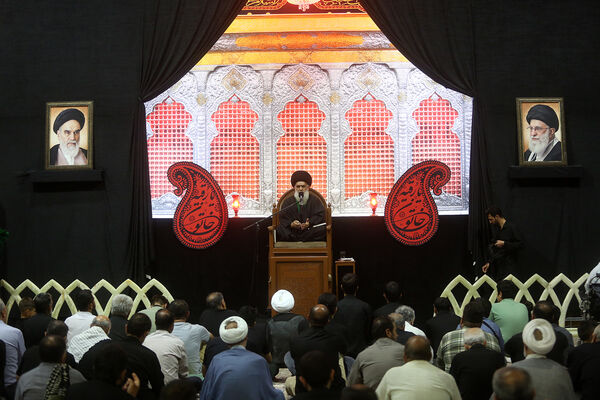 عزاداری شهادت دختر سه ساله امام حسین(ع) در قم