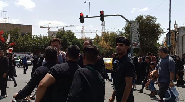  مراسم جاماندگان اربعین در مشهد مقدس