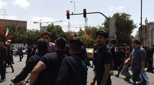  مراسم جاماندگان اربعین در مشهد مقدس
