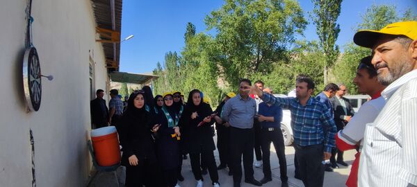 برگزاری مسابقات دارت در اردوی یک روزه مربیان پیشتاز سدبارزو شهرستان شیروان