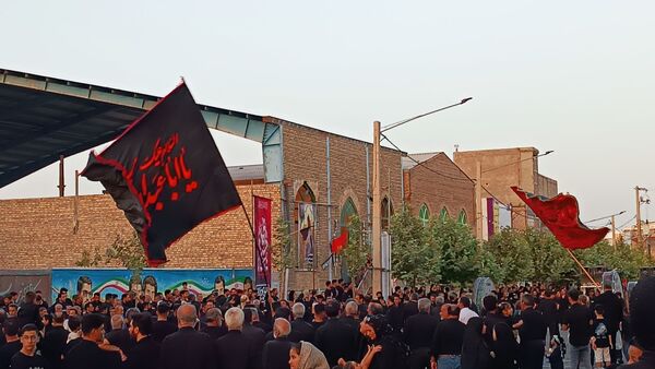برپایی هیئت عزاداری بمناسبت عاشورای حسینی در شهرستان خلیل آباد