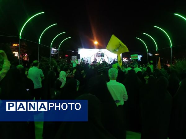 خروش مردم دار المومنین کاشان در میدان جهاد