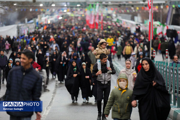 جشن خیابانی نیمه شعبان در تهران