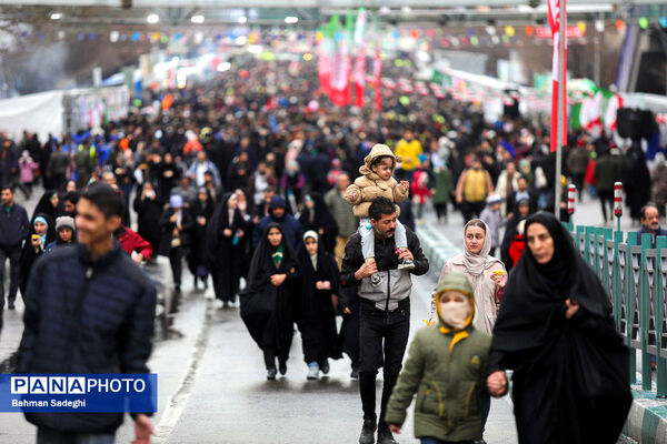 جشن خیابانی نیمه شعبان در تهران