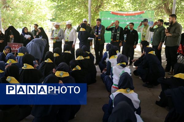 روز دوم پیش اردوی ملی پیشتازان دختر آذربایجان شرقی