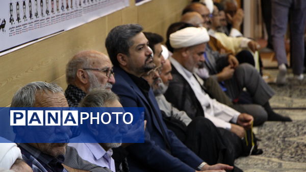 مراسم عزاداری شهادت امام محمد باقر (ع) در دفتر نماینده امام جمعه یزد