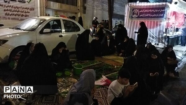 سفره صلوات در اجتماعات مردمی نیشابور 