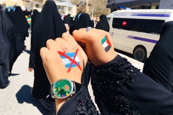 حضور پرشور مردم سپیدان در راهپیمایی روز قدس