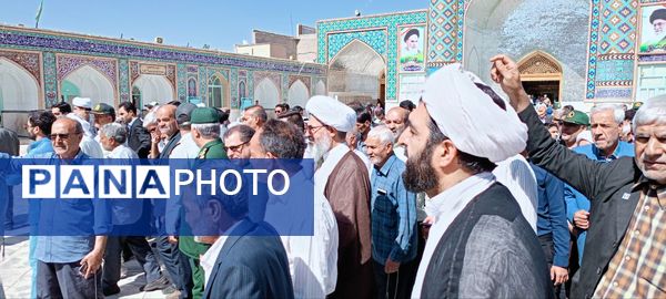 راهپیمایی جمعه خشم در کاشمر 