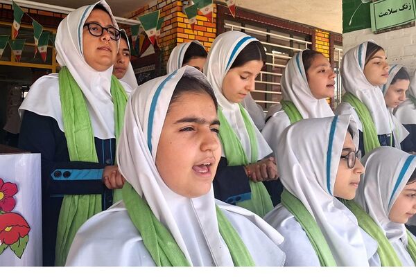 طنین زنگ سلامت در مدرسه خواهران بابایی