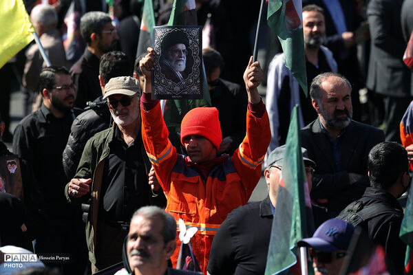 چهلمین روز شهادت رهبر شهید انقلاب اسلامی - تهران