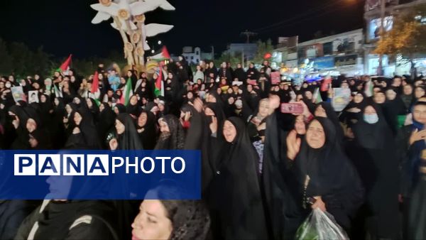 تجمع مردم یاسوج در سوگ شهادت سیدحسن نصرالله