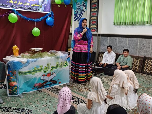 جشن میلاد پیامبر(ص) در حسینیه اباذر قائمشهر