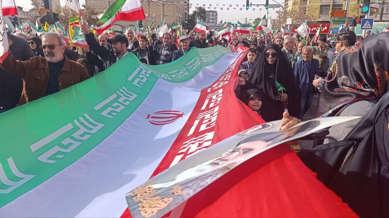 حضور یکپارچه مجموعه وزارت آموزش و پرورش در راهپیمایی ۲۲ بهمن