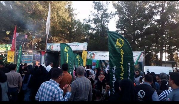 حضور پرشور دانش‌آموزان بیرجندی در اجتماع غدیر