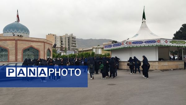 اردوی آمادگی دفاعی مدارس متوسطه دوم در کانون شهید سبحانی کرج 