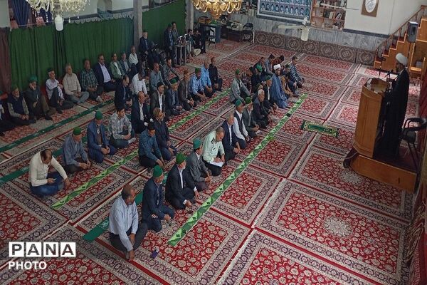 اقامه نماز عبادی سیاسی جمعه در هفته سوم  اردیبهشت ماه  شهر بار 