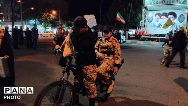 رژه دوچرخه سواران نوجوان اهر