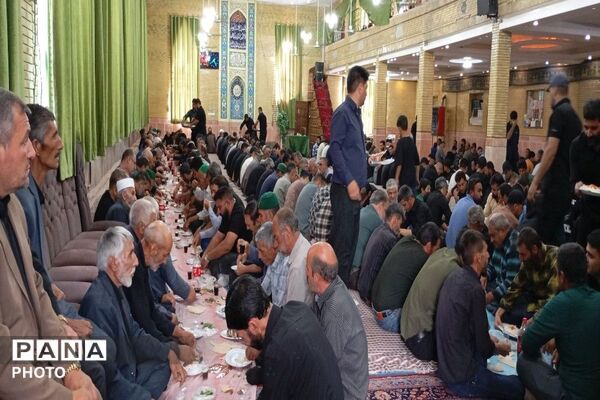 مراسم عزاداری امام رضا علیه السلام در حسینیه شهر بار نیشابور