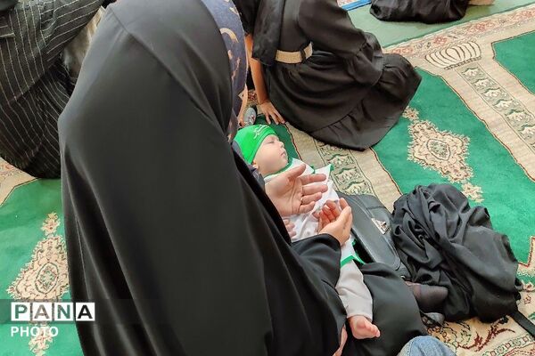 همایش بزرگ شیرخوارگان حسینی در شهر بار نیشابور 