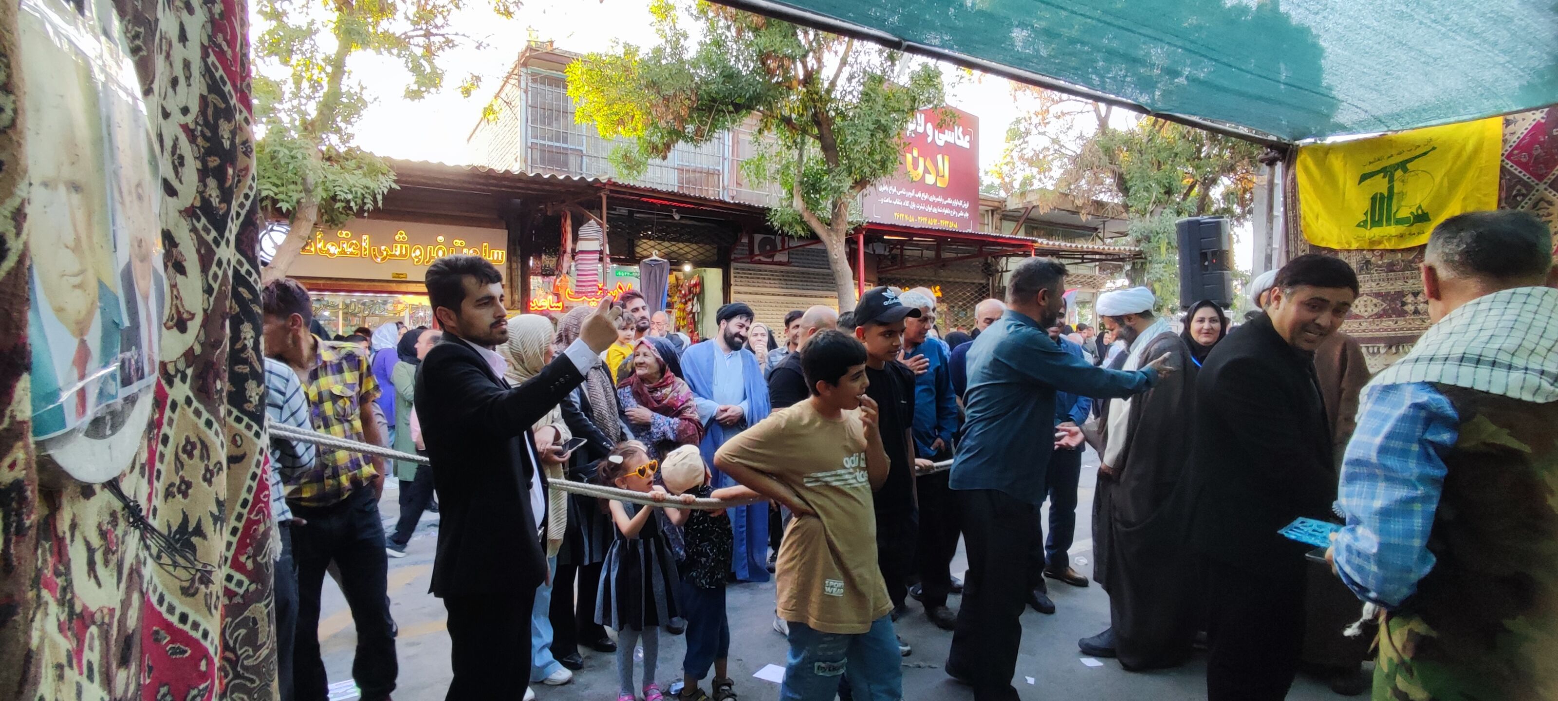 برگزاری مسابقات دارت در موکب‌های جشن غدیر در شهرستان شیروان