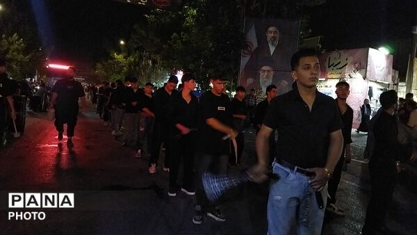 گذری بر عزاداری و فعالیت هیئت جوانان باب الحوائج نیشابور  در شب صد و چهل و چهارم 