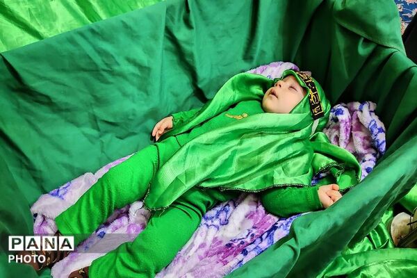 همایش بزرگ شیرخوارگان حسینی در شهر بار نیشابور 