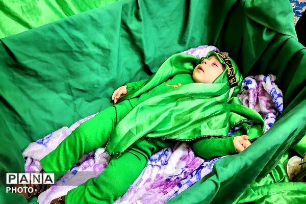 همایش بزرگ شیرخوارگان حسینی در شهر بار نیشابور 