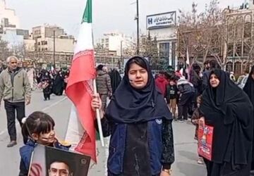 راهپیمایی خشم و نصر مردم نیشابور 