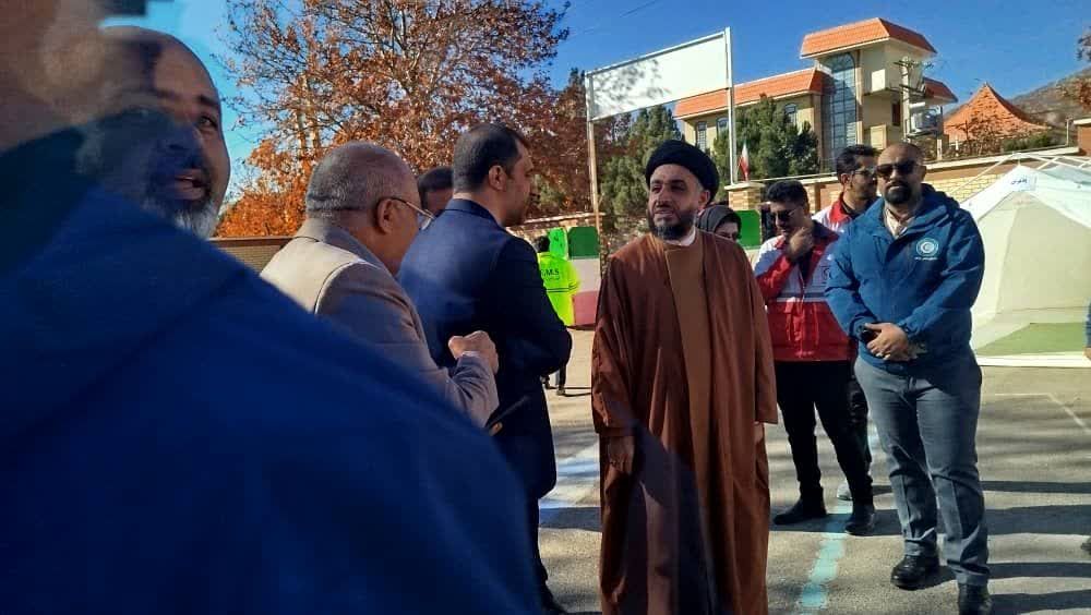 برگزاری مانور زلزله در مدرسه دانش سی سخت 