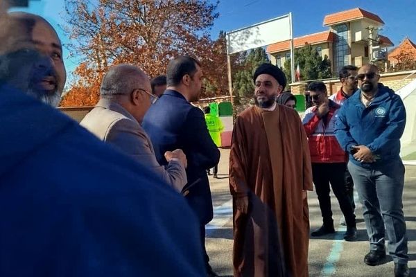 برگزاری مانور زلزله در مدرسه دانش سی سخت 