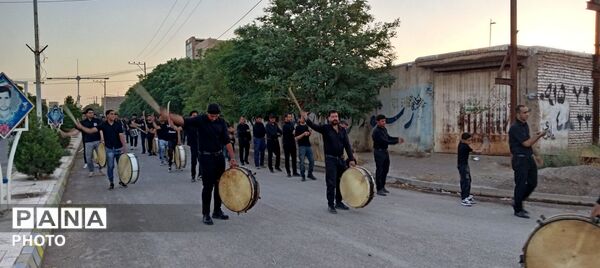 شور حسینی در هیئت ابوالفضلی روستای مهدی آباد شهرستان رشتخوار