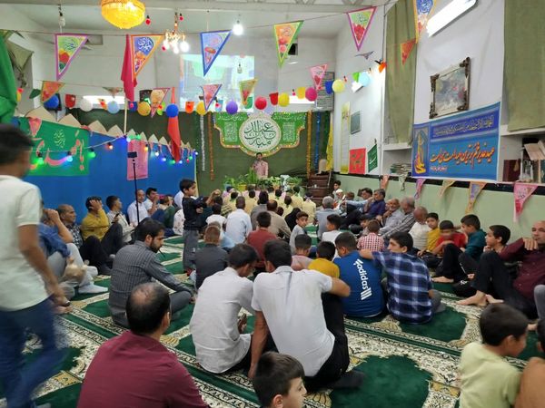 جشن عید غدیر در فدافن 