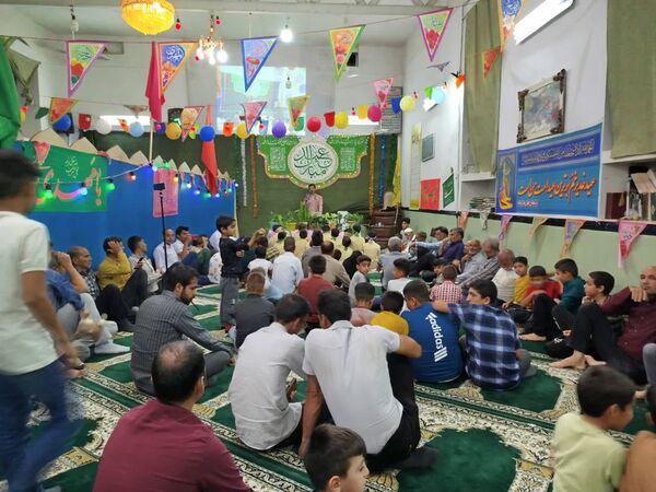جشن عید غدیر در فدافن 