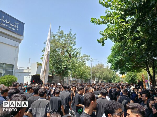 مراسم عزاداری تاسوعای  حسینی در حسینیه ابوالفضلی کاشمر 