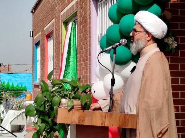 افتتاحیه مدرسه ۶ کلاسه نسیم دانایی روستای فدافن