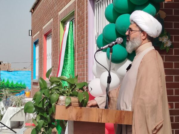  افتتاحیه مدرسه ۶ کلاسه نسیم دانایی روستای فدافن