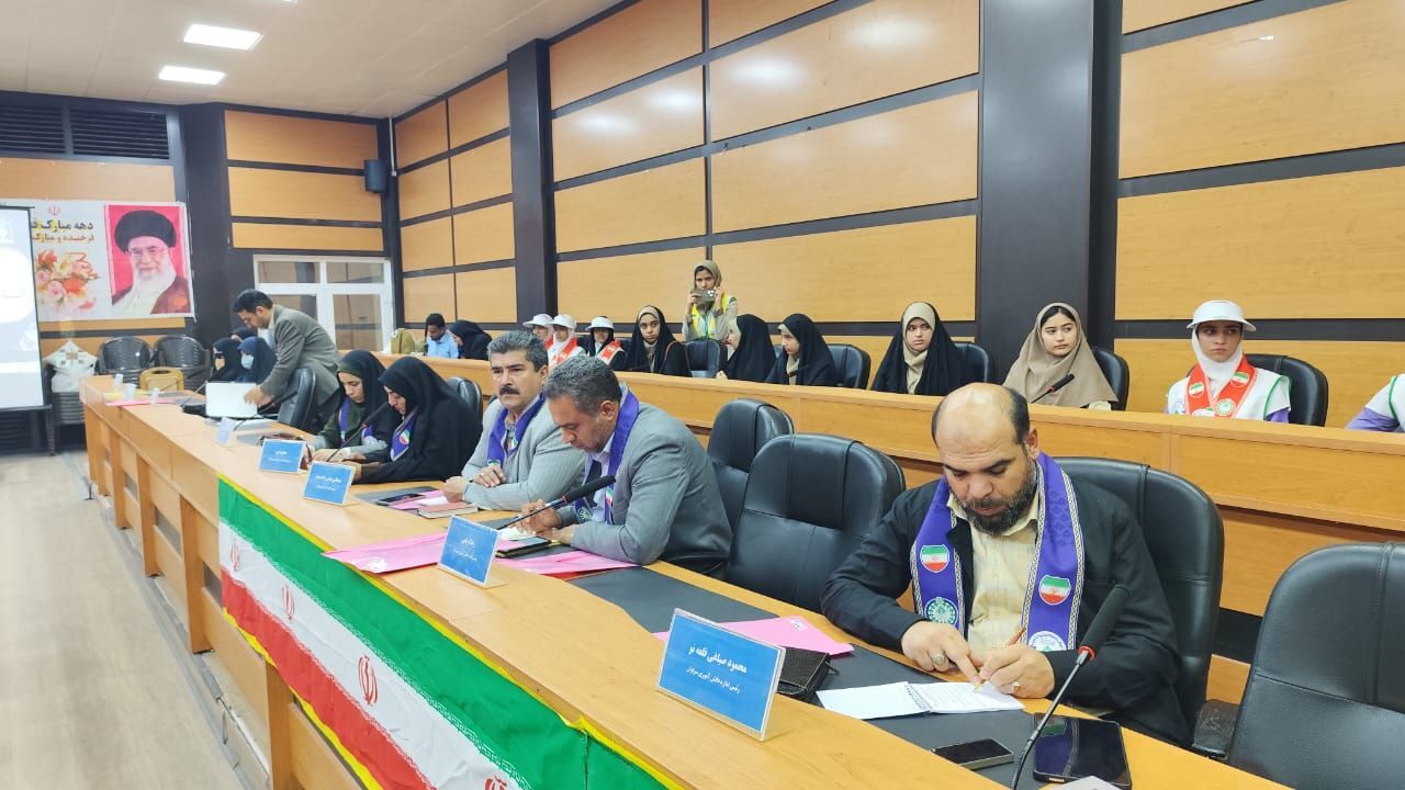 گردهمایی مدیران سازمان دانش‌آموزی سیستان و بلوچستان در چابهار