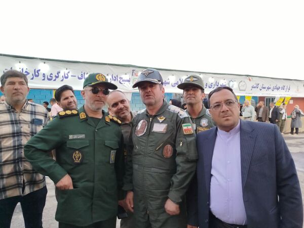 بازدید فرمانده پایگاه پنجم رزمی هوانیروز مشهد از دومین کنگره ملی شهید مدرس (ره) 