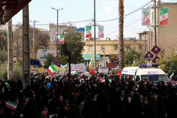 حضور پرشور مردم انقلابی جهرم در جشن 47 سالگی انقلاب اسلامی