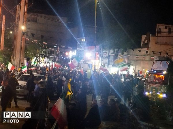 حماسه‌ ماندگار  مردم فردیس در اتحاد و همبستگی شبانه 