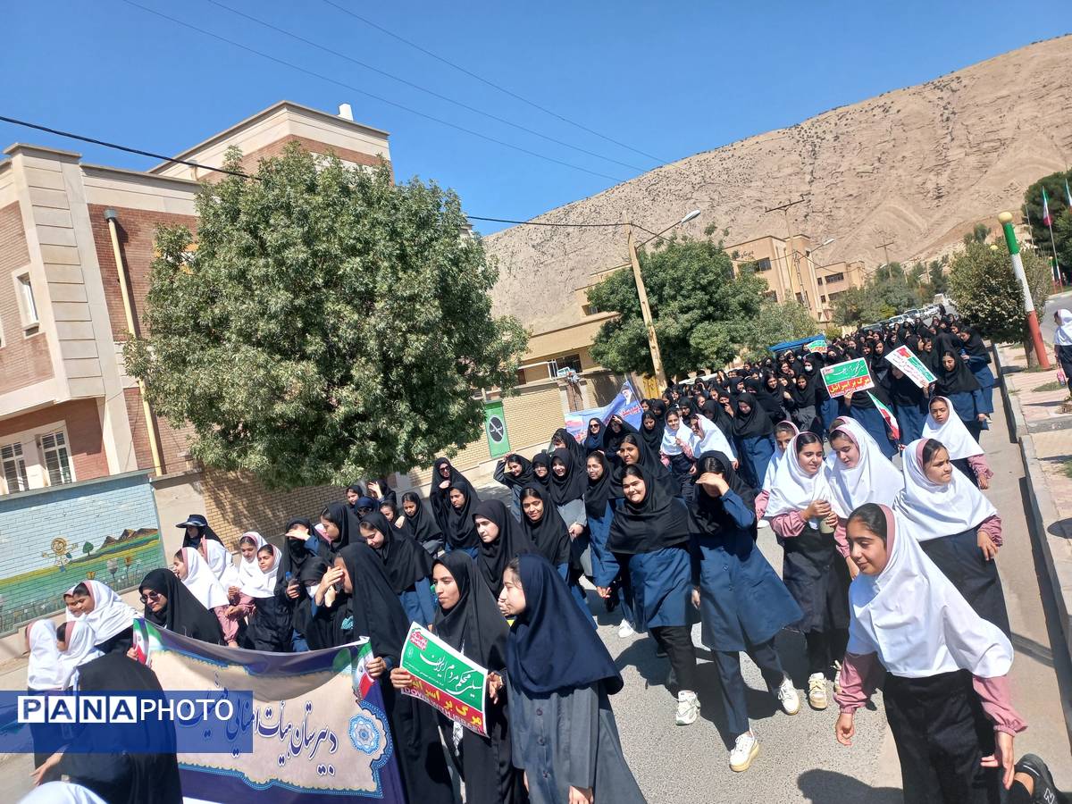 مراسم گرامیداشت شهادت سید حسن نصرالله و شهدای مقاومت در شهرستان سیروان 