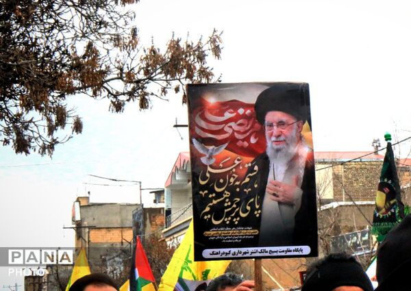 کبودراهنگ، مهد اتحاد نوجوانان و کودکان در روز قدس