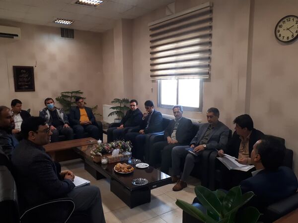 دیدار روسای ادارات با سرپرست فرمانداری شهرستان سملقان