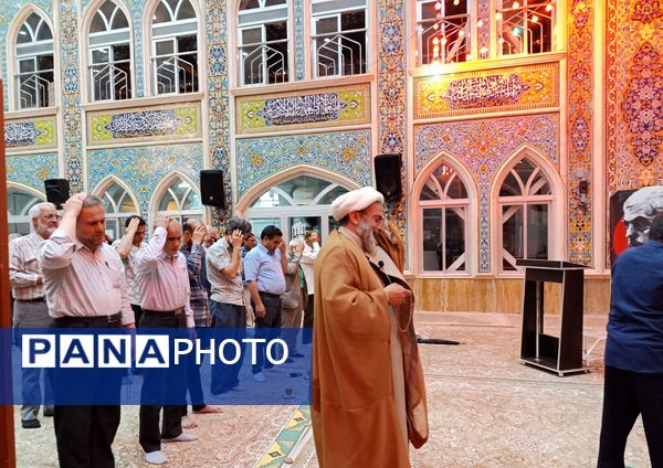 برگزاری مراسم استغاثه به امام زمان (عج) در نیشابور